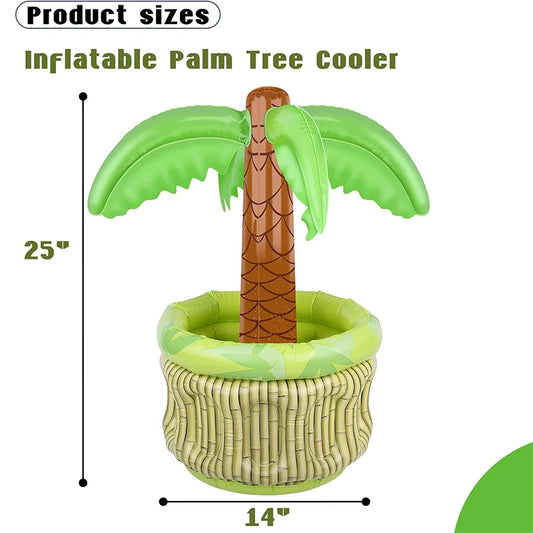 Glacière Gonflable Palmier Tropical – Pool Party