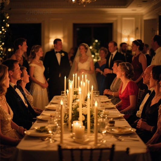 Bougies LED Sans Flamme – Décoration Élégante & Sécurisée pour Événements & Mariage