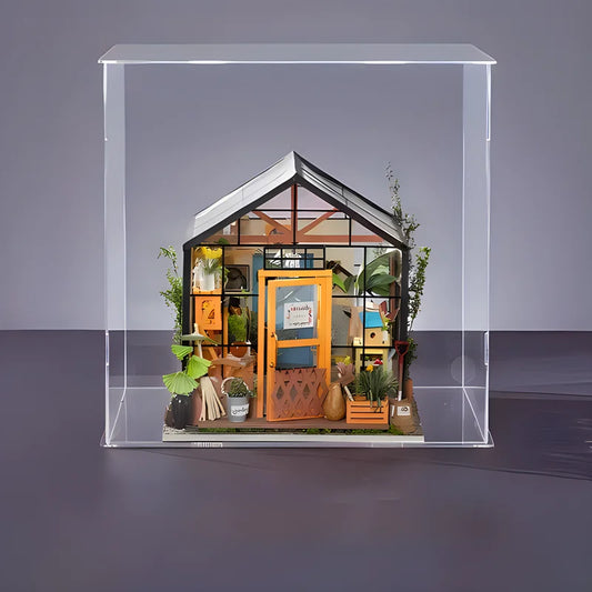 Boîte Transparente Acrylique Luxe – Présentoir Décoration & Coffret Cadeau Élégant (Effet Vitrine Premium)