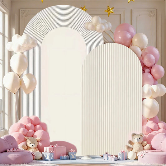 Fond Arche beige ondulée - Bacdrop PERSONNALISABLE ✨📷