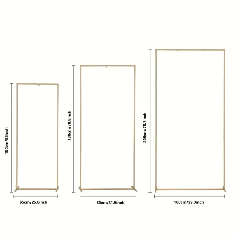 Arche Mariage Dorée Modulable – Décoration Luxe Tendance 2026 (Structure Photo & Cérémonie)
