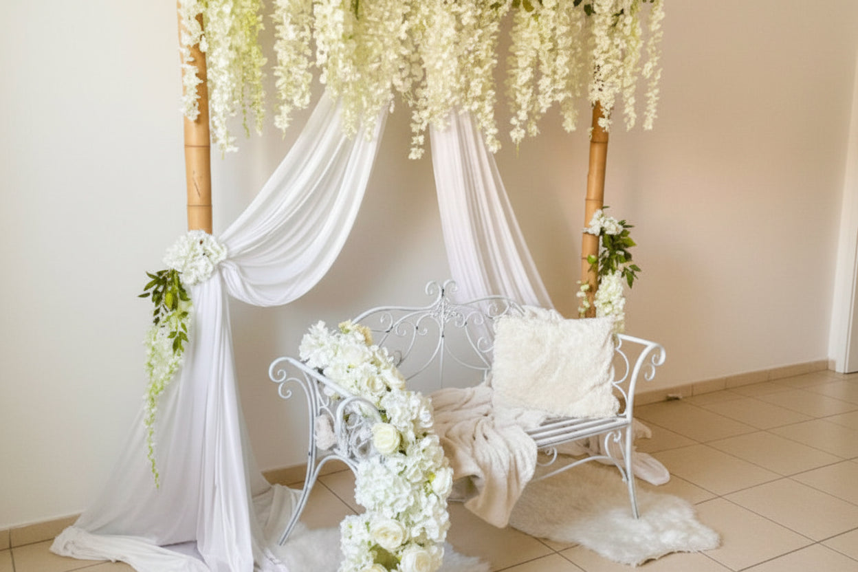 Arche Florale chambre Mariée
