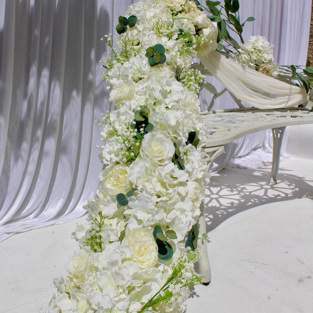 Décor Arche Florale Élégance – Backdrop Mariage & Événements Premium