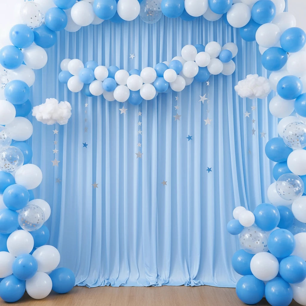 Rideau Noir Luxe 3x3m – Fond Photo & Décoration Événement Premium (Sans Plis)
