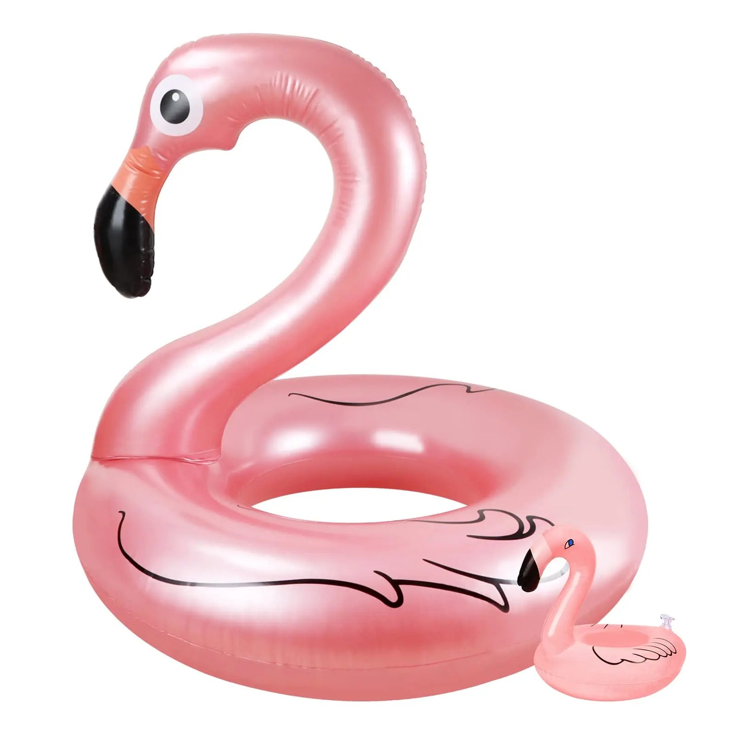 Bouée Flamant Rose Géante – L’Incontournable de l’Été
