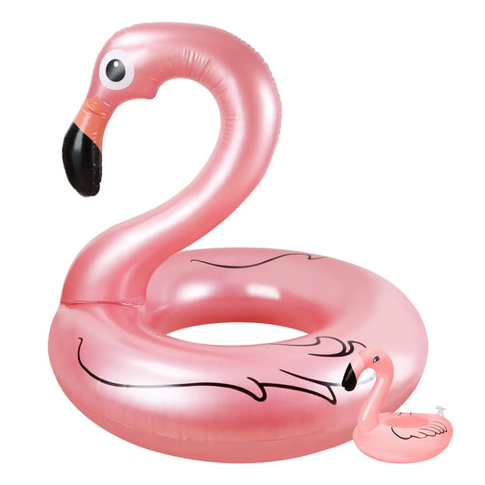 Bouée Flamant Rose Géante – L’Incontournable de l’Été