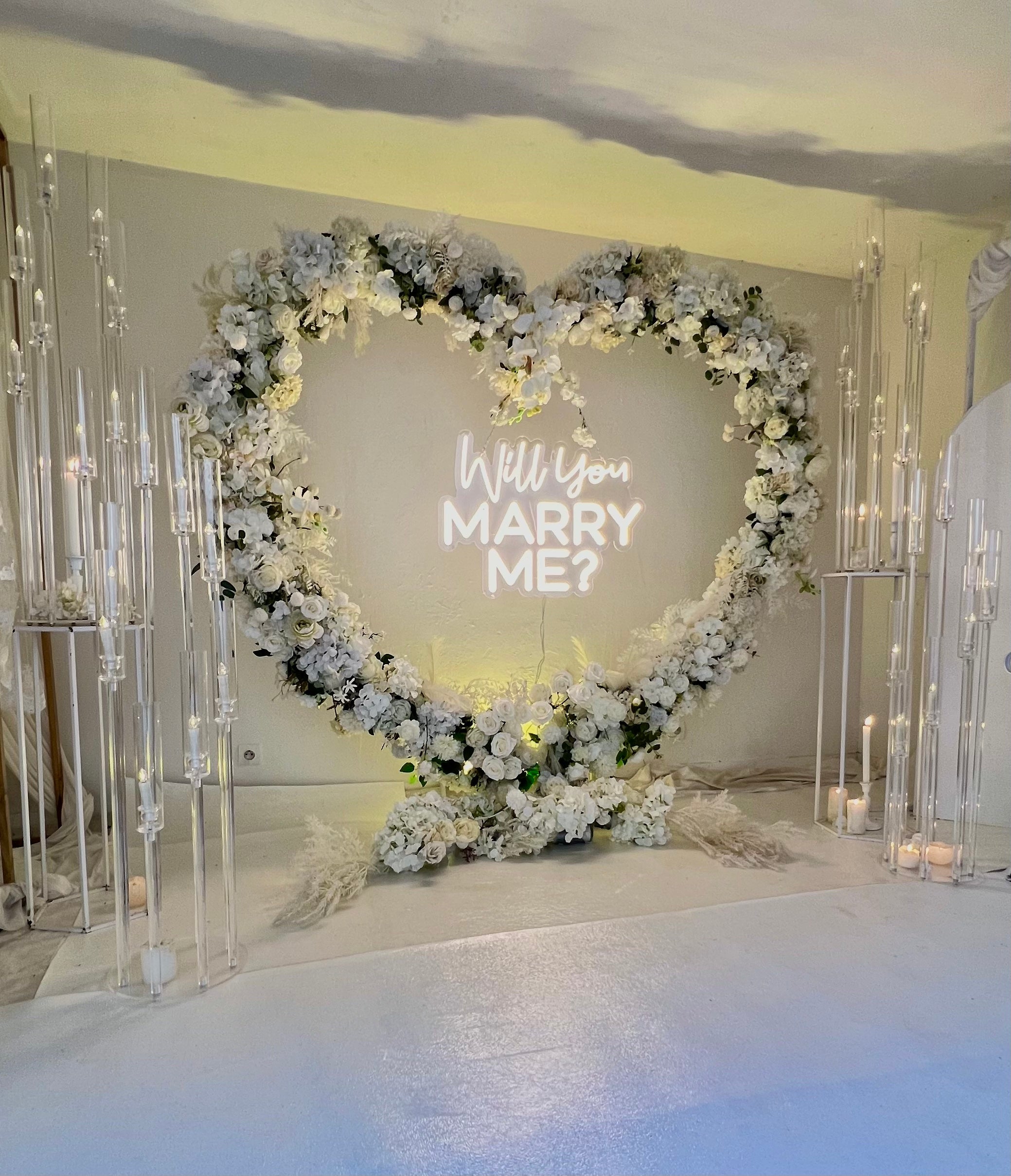 Décor Arche Florale Élégance – Backdrop Mariage & Événements Premium