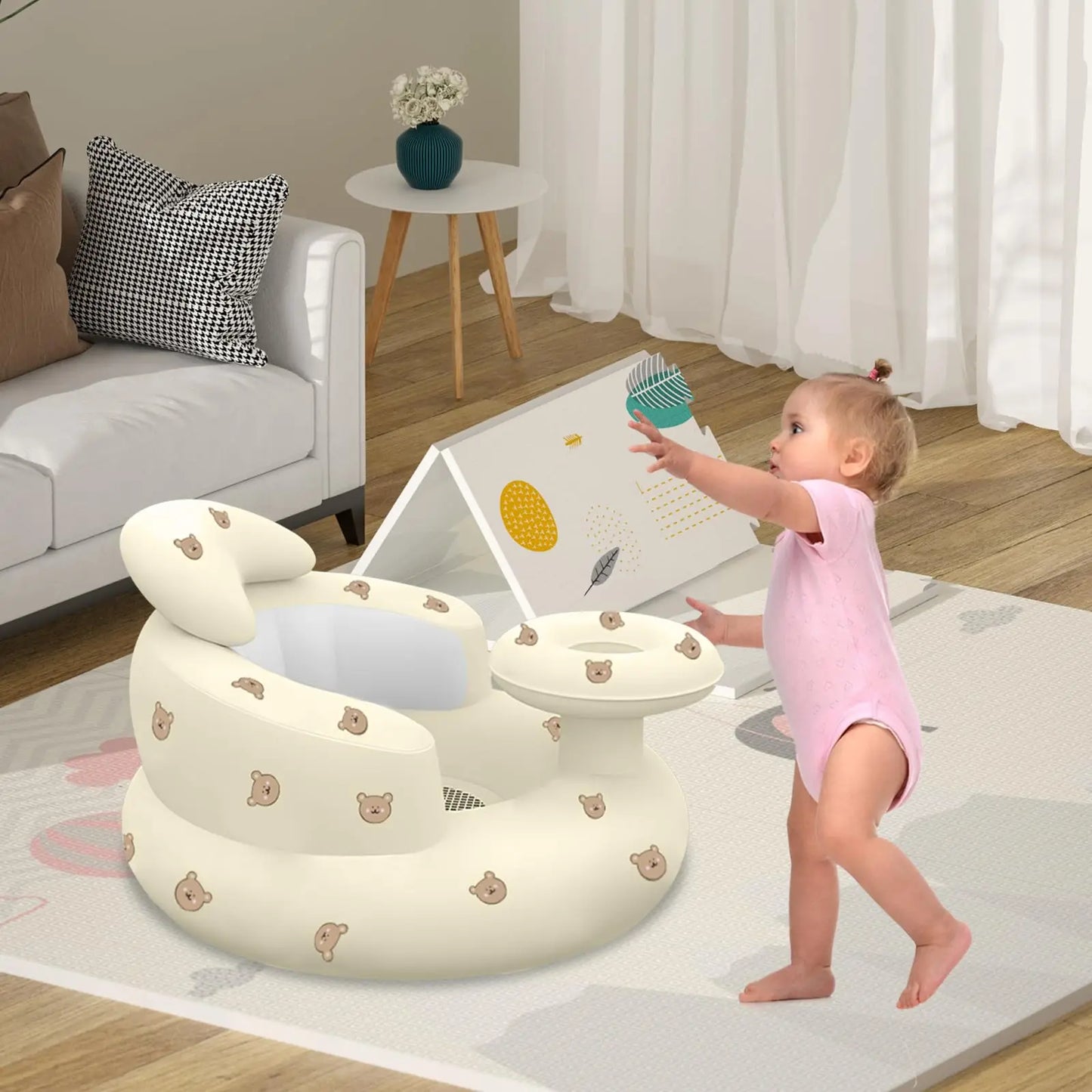Fauteuil Gonflable Bébé Confort avec Plateau