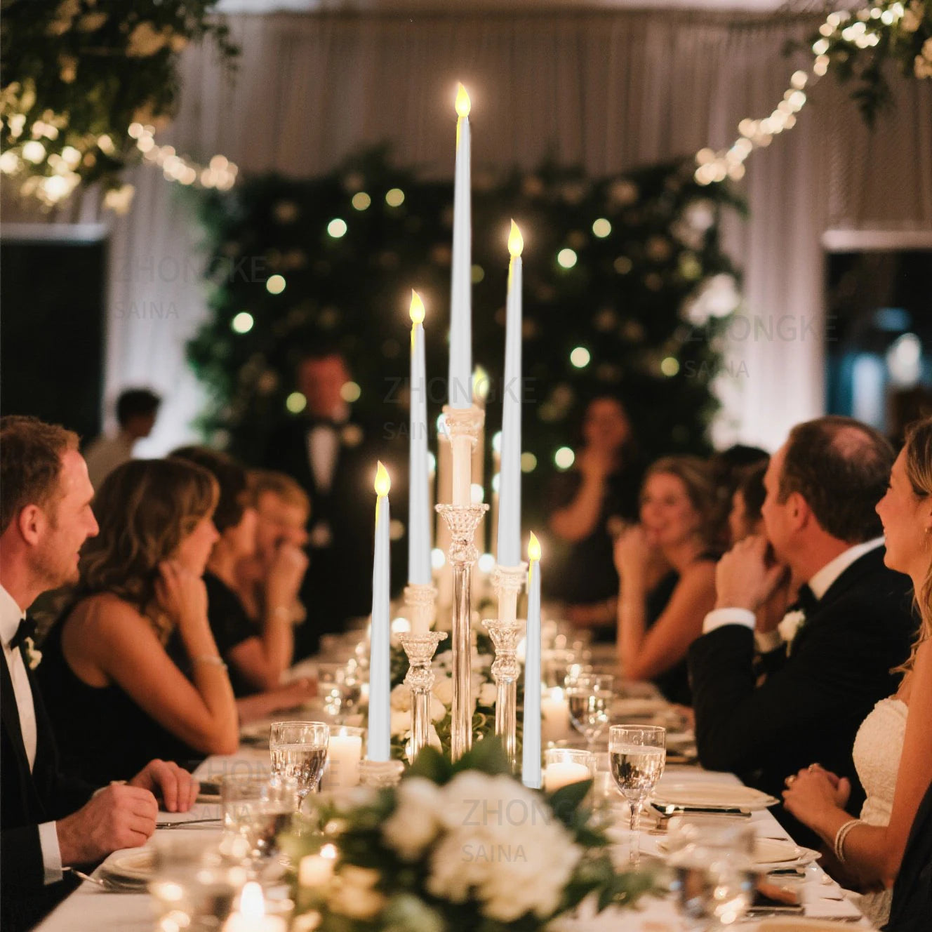 Bougies LED Sans Flamme – Décoration Élégante & Sécurisée pour Événements & Mariage