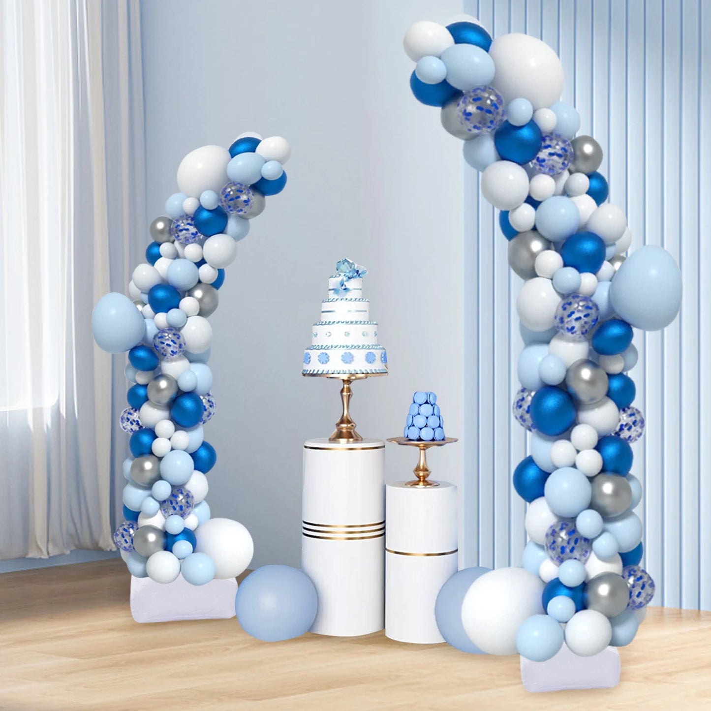 Support Arche Décorative Métal Doré – Kit Chemin de Fleurs 1,5 m+ pour Mariage & Événement