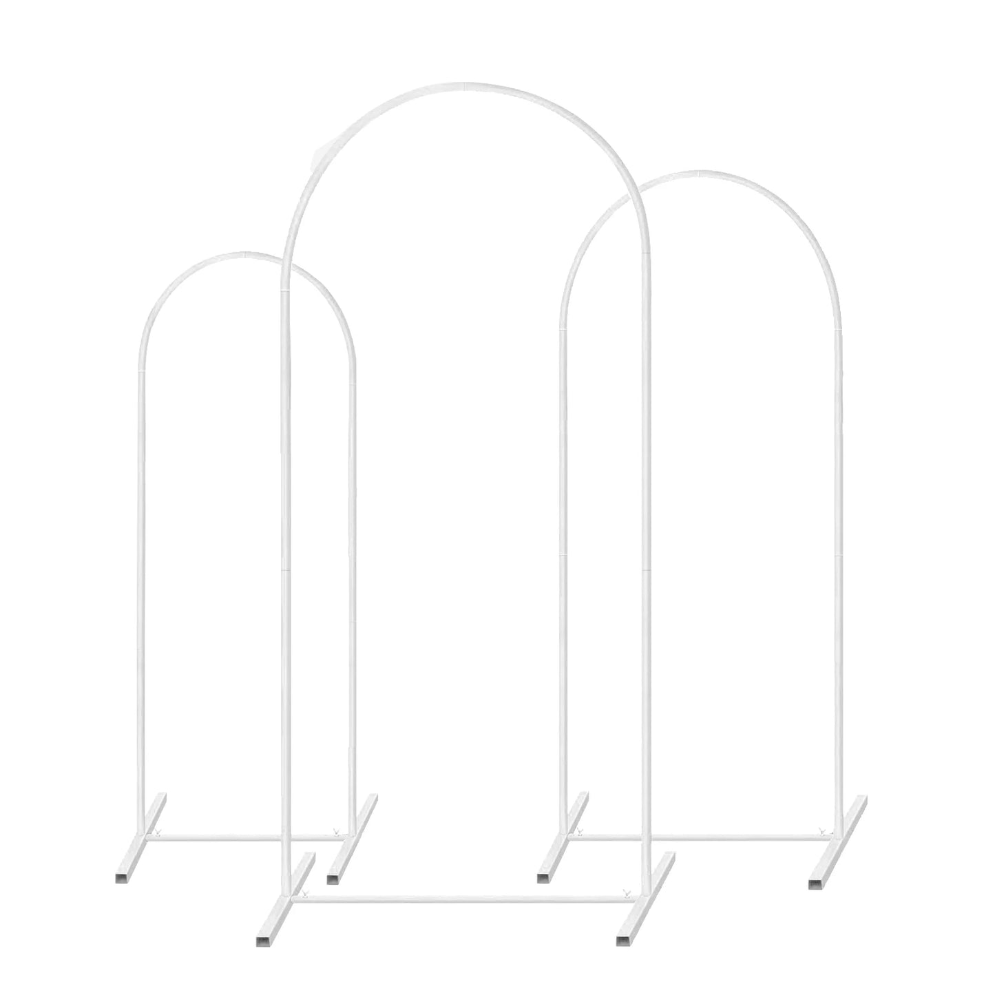 Arche de mariage dorée – Set de 3 supports métalliques élégants (cérémonie & décoration événement)