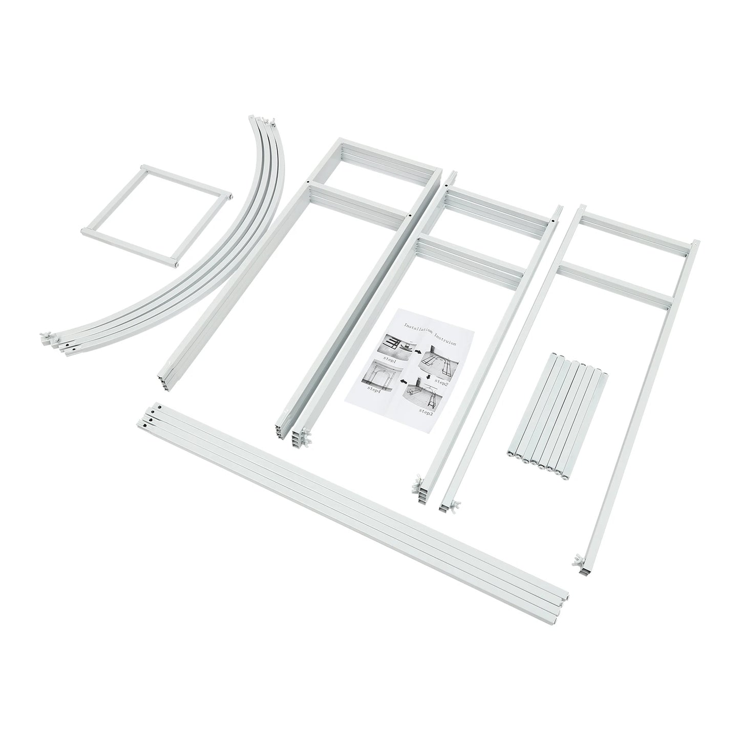 Arche de Mariage Dorée Premium 180x250 cm – Structure Métal Élégante pour Décoration Événement & Photobooth