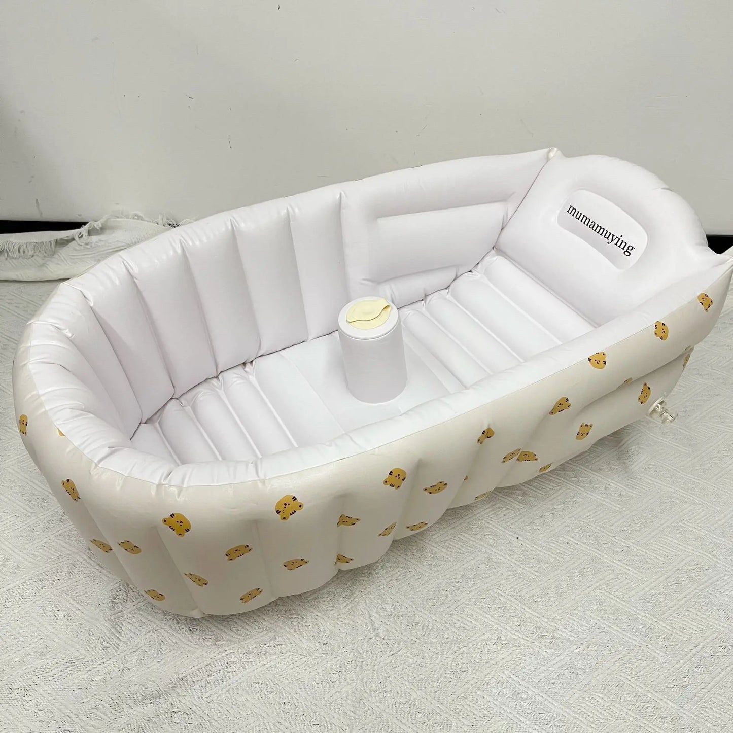 Baignoire Gonflable Bébé Portable – Piscine d’Été pour Nourrissons et Jeunes Enfants