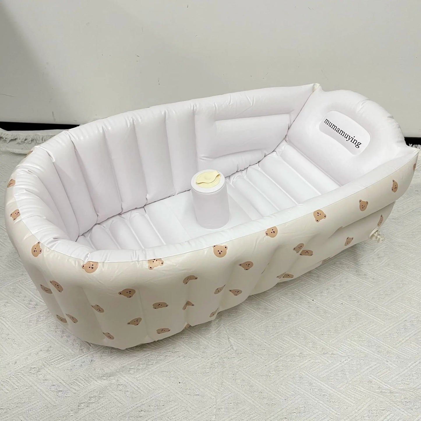 Baignoire Gonflable Bébé Portable – Piscine d’Été pour Nourrissons et Jeunes Enfants