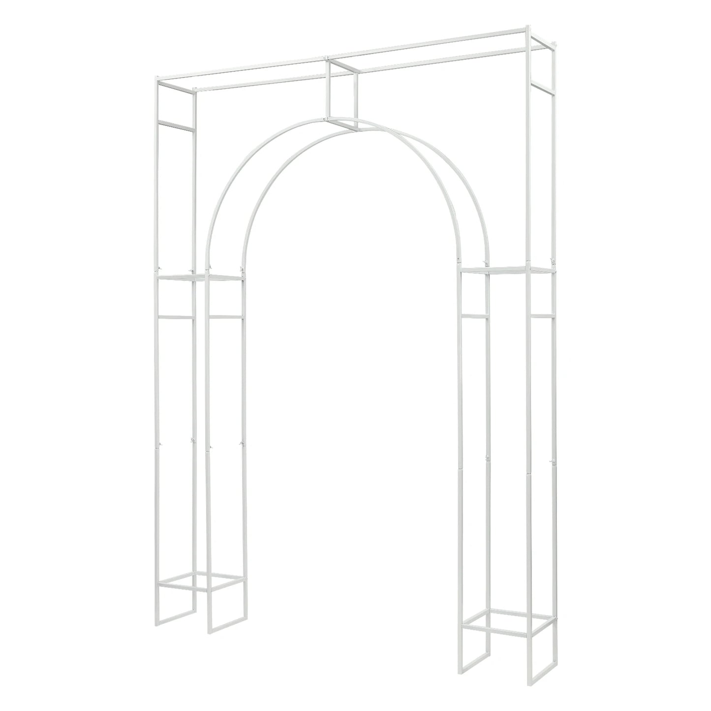 Arche de Mariage Dorée Premium 180x250 cm – Structure Métal Élégante pour Décoration Événement & Photobooth