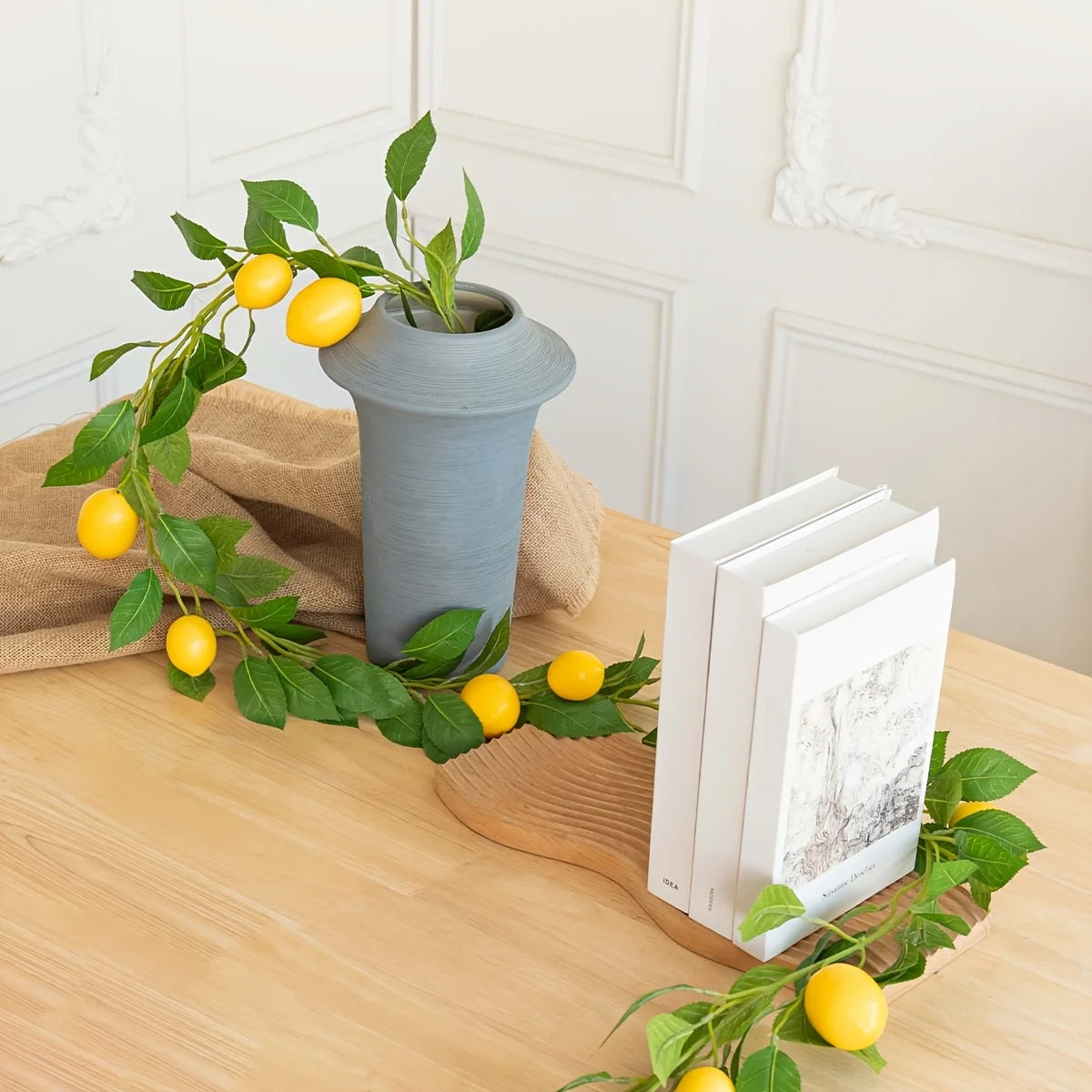 Guirlande Citron Décorative – Accessoire Dolce Vita pour Arche & Table Événement