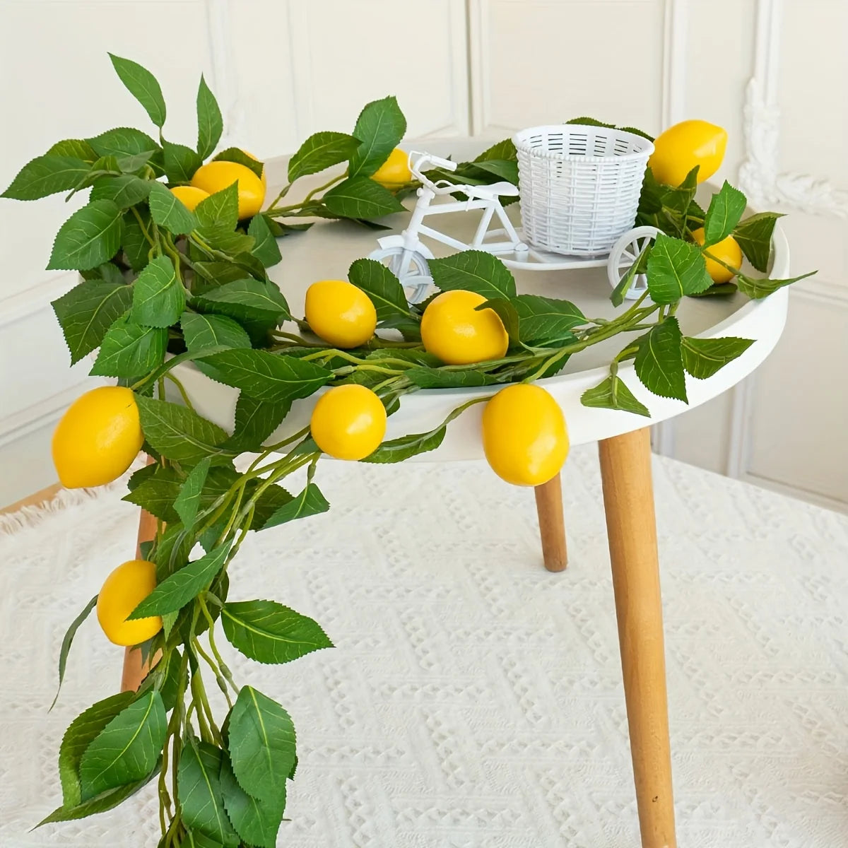 Guirlande Citron Décorative – Accessoire Dolce Vita pour Arche & Table Événement