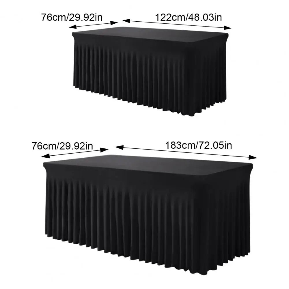 Nappe Élastique Premium – Décoration Table Événement & Mariage (Effet Luxe Instantané)