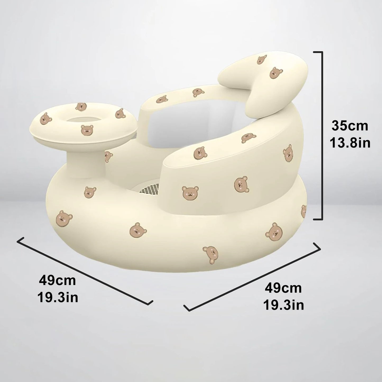 Fauteuil Gonflable Bébé Confort avec Plateau