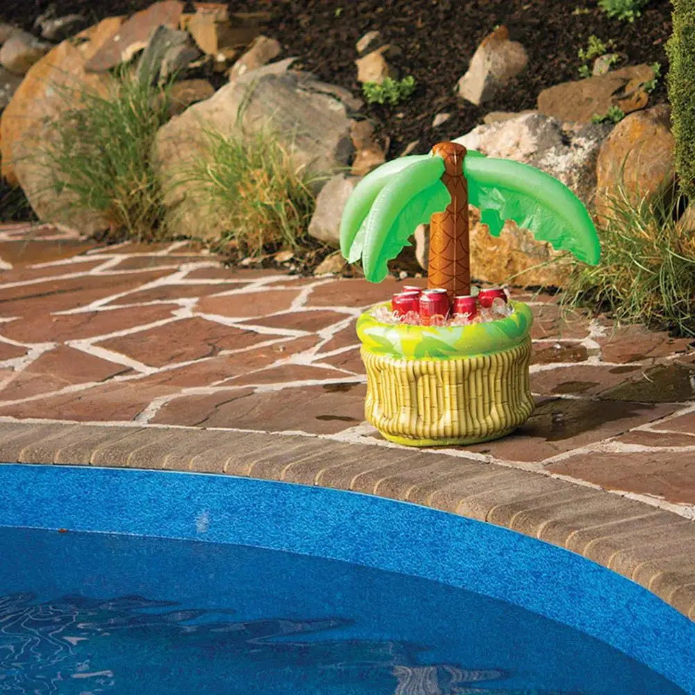 Glacière Gonflable Palmier Tropical – Pool Party