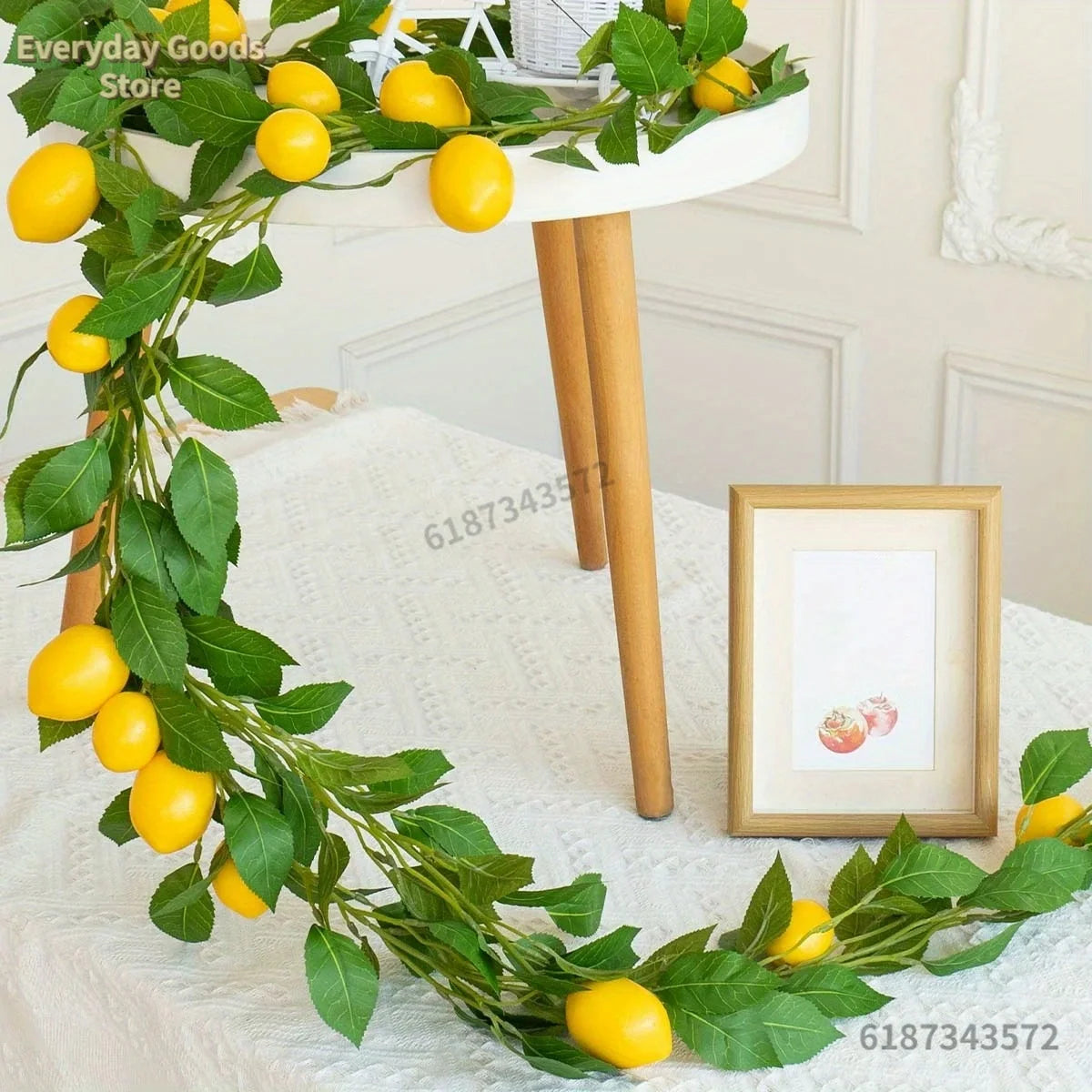 Guirlande Citron Décorative – Accessoire Dolce Vita pour Arche & Table Événement