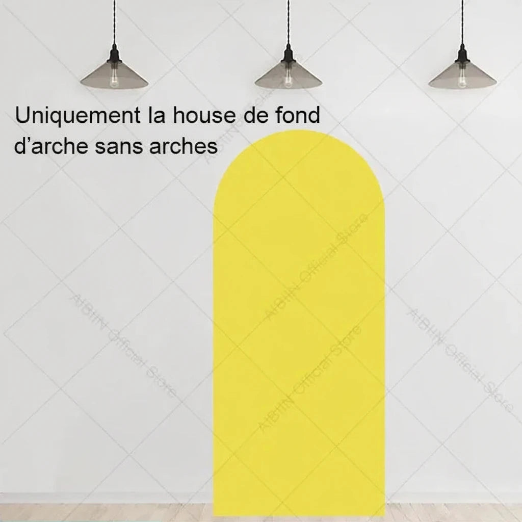 Toile de Fond Dolce Vita Citron – Décoration Été Tendance Photo & Événement