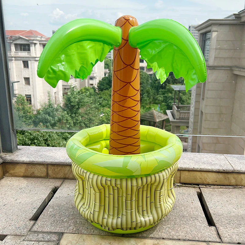 Glacière Gonflable Palmier Tropical – Pool Party