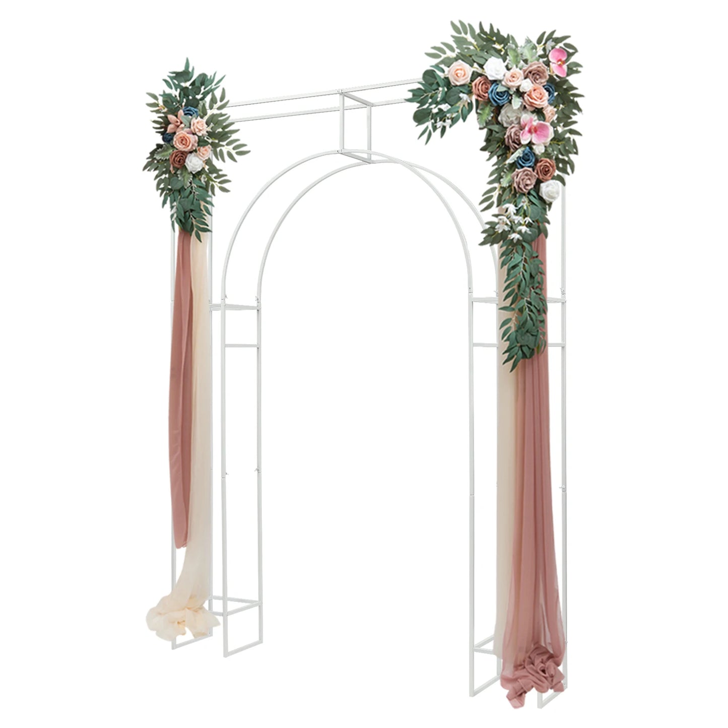Arche de Mariage Dorée Premium 180x250 cm – Structure Métal Élégante pour Décoration Événement & Photobooth