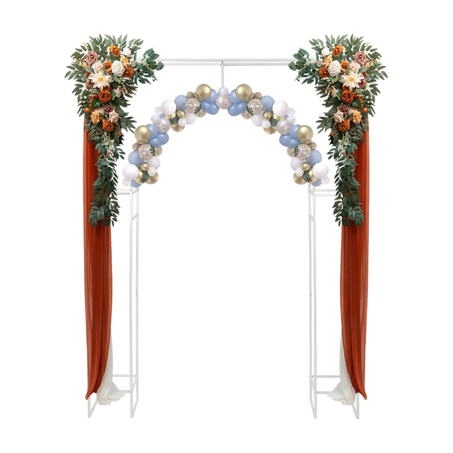 Arche de Mariage Dorée Premium 180x250 cm – Structure Métal Élégante pour Décoration Événement & Photobooth