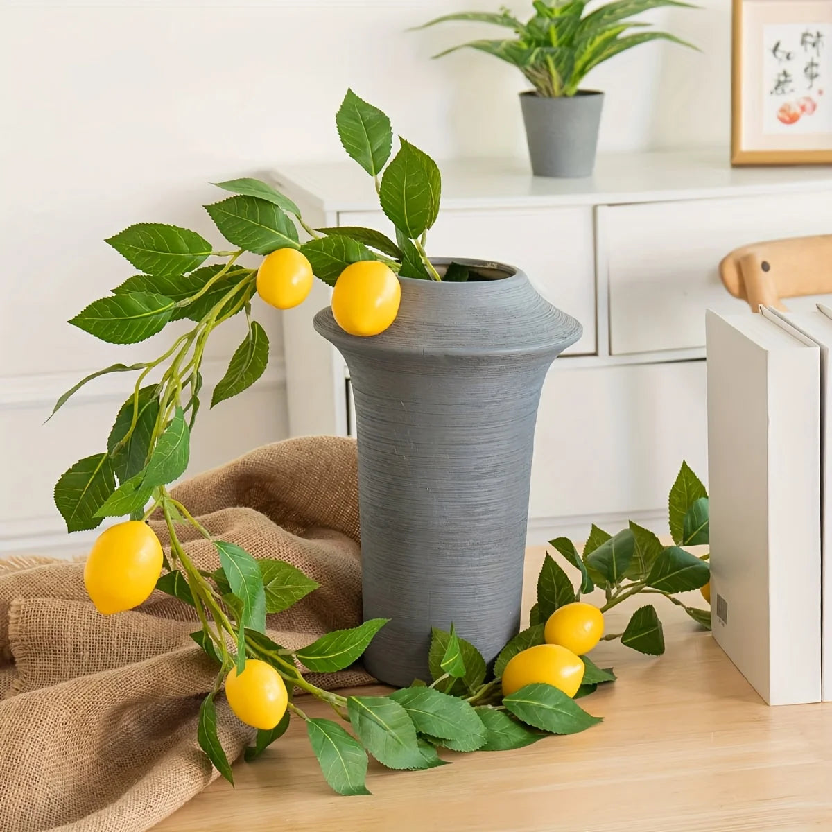 Guirlande Citron Décorative – Accessoire Dolce Vita pour Arche & Table Événement