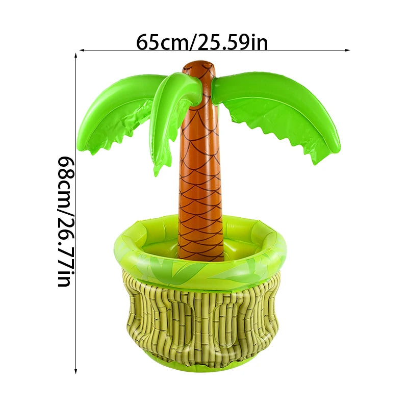 Glacière Gonflable Palmier Tropical – Pool Party