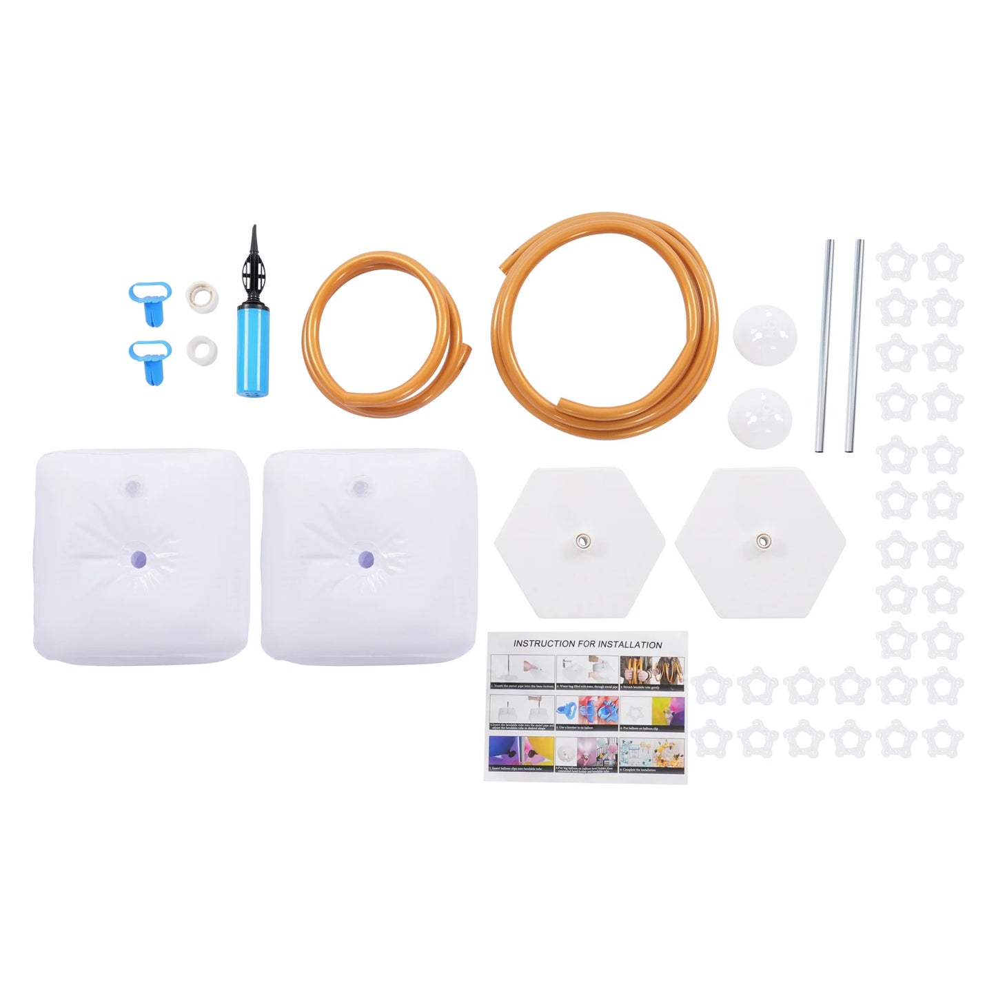 Support Arche Décorative Métal Doré – Kit Chemin de Fleurs 1,5 m+ pour Mariage & Événement