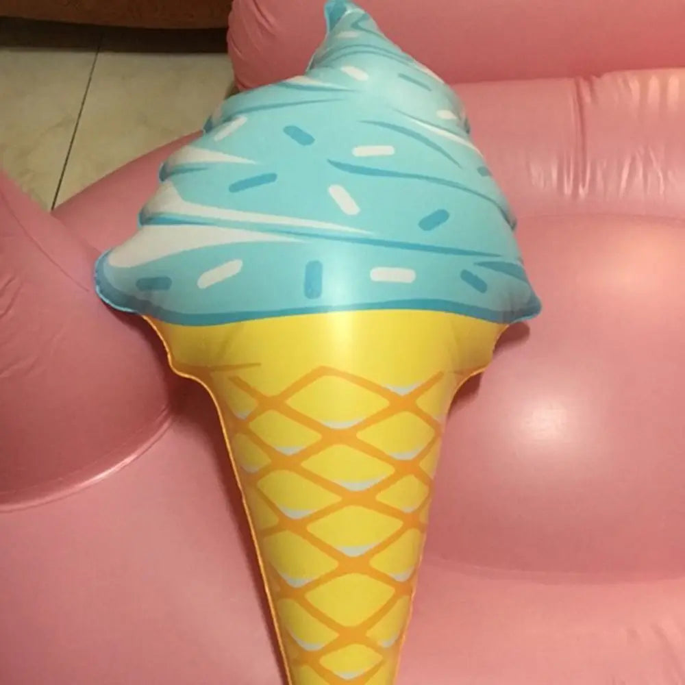 ☀️ Bouée Glace Géante Gonflable – Fun & Pool Party