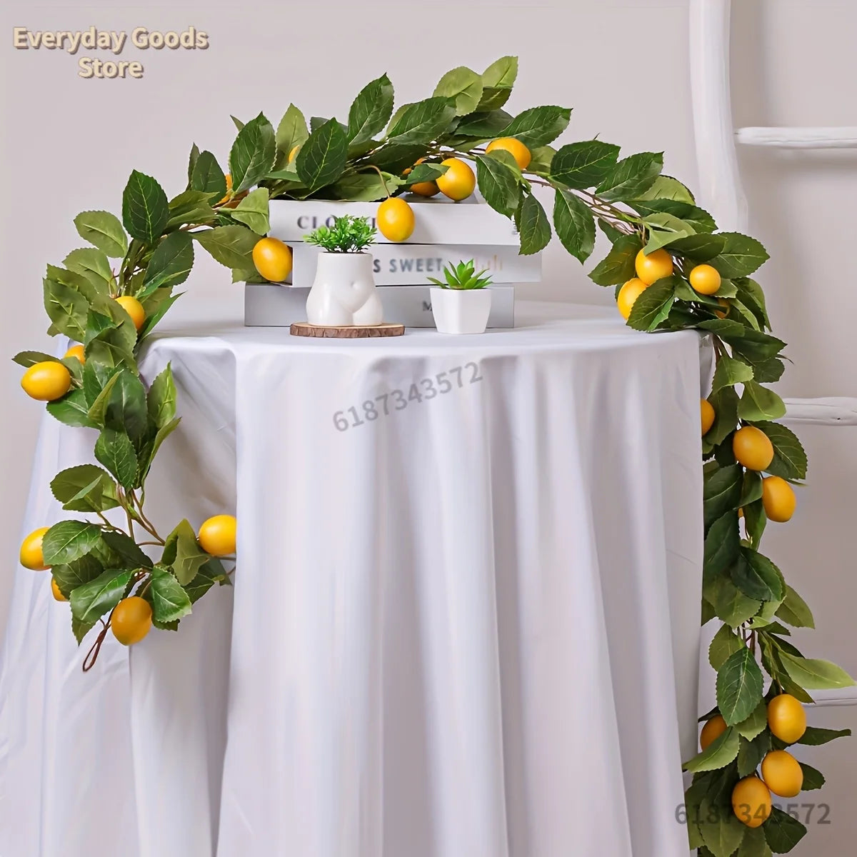 Guirlande Citron Décorative – Accessoire Dolce Vita pour Arche & Table Événement