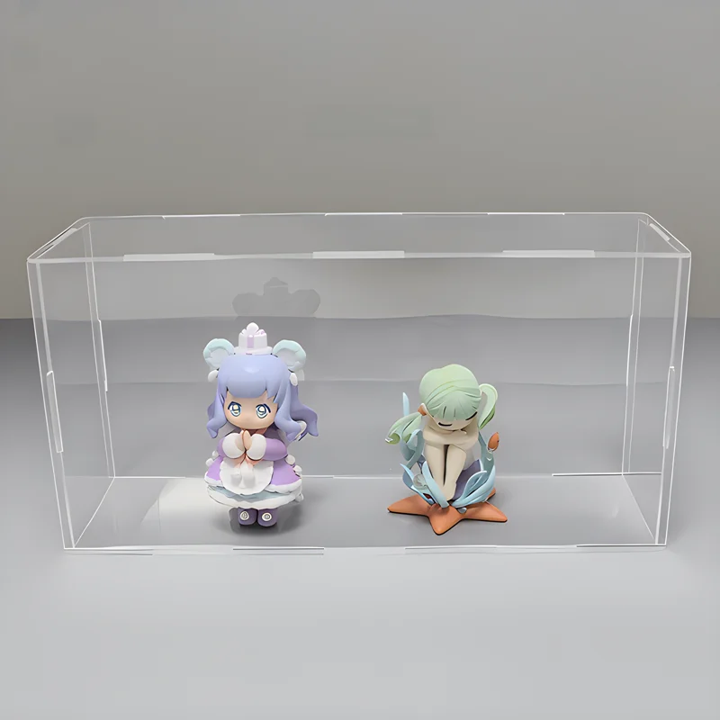 Boîte Transparente Acrylique Luxe – Présentoir Décoration & Coffret Cadeau Élégant (Effet Vitrine Premium)