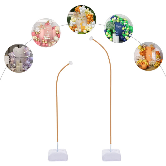 Support Arche Décorative Métal Doré – Kit Chemin de Fleurs 1,5 m+ pour Mariage & Événement