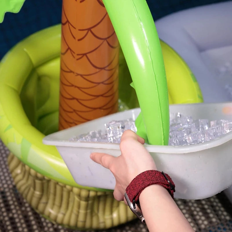 Glacière Gonflable Palmier Tropical – Pool Party