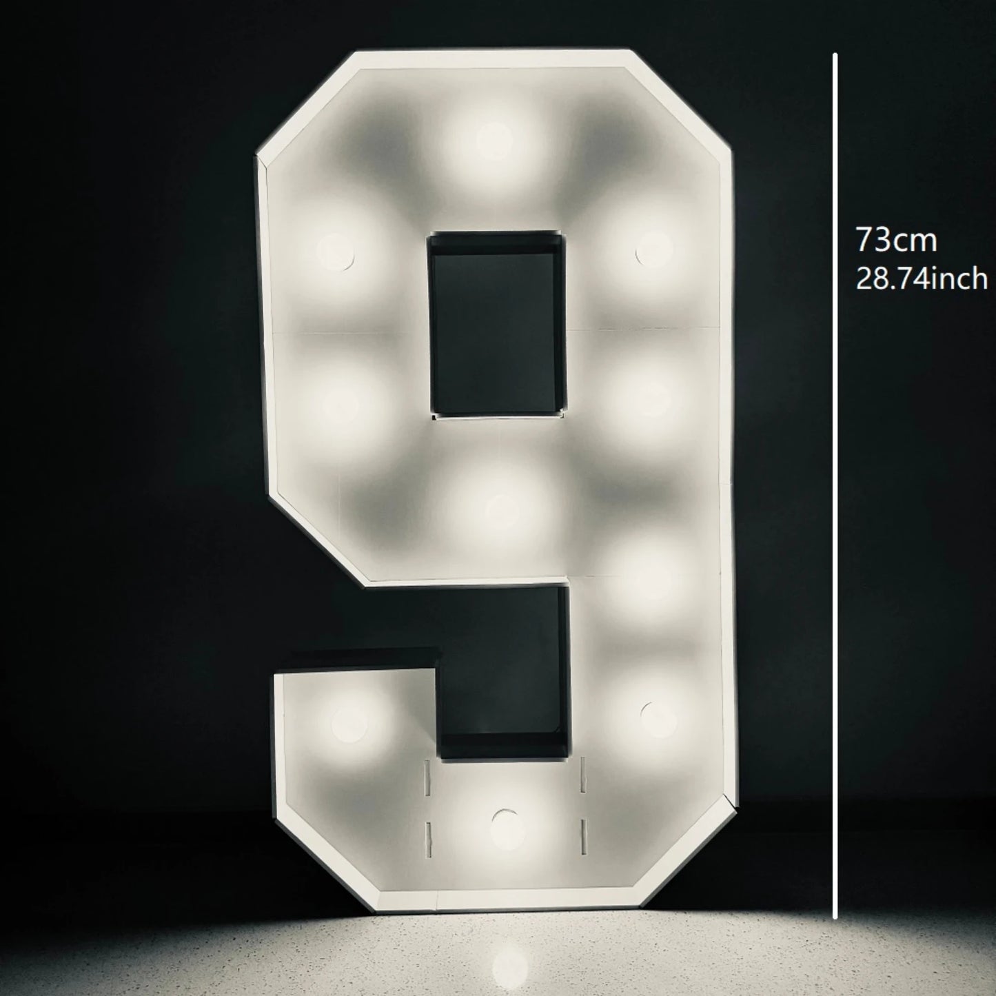 Chiffres Lumineux 73 cm