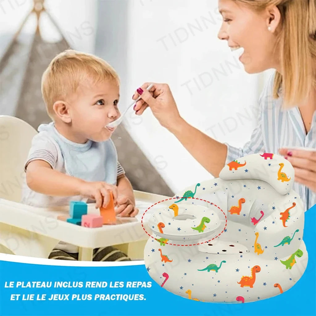 Fauteuil Gonflable Bébé Confort avec Plateau