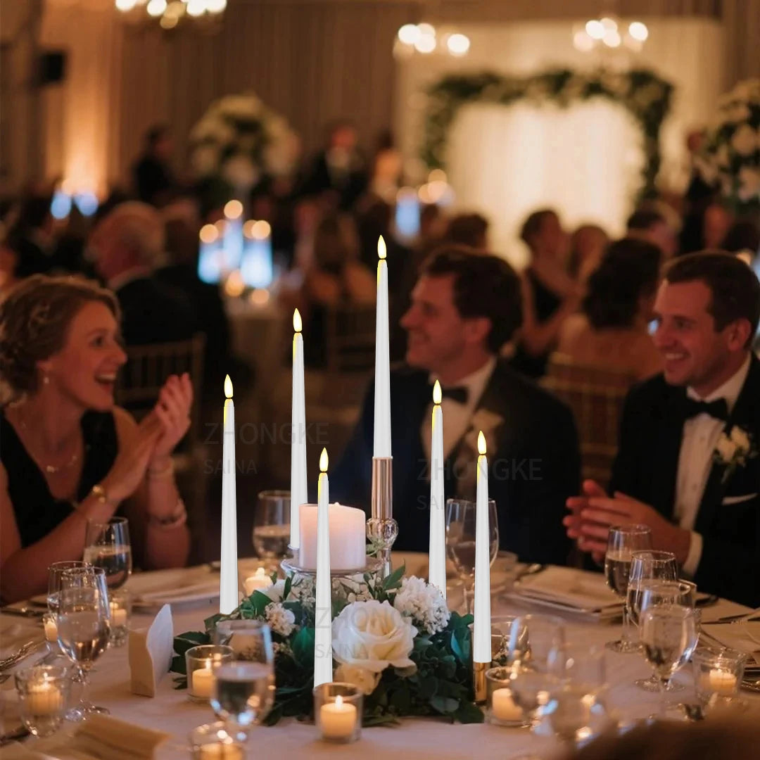 Bougies LED Sans Flamme – Décoration Élégante & Sécurisée pour Événements & Mariage