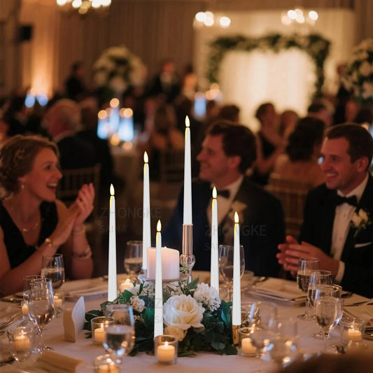 Bougies LED Sans Flamme – Décoration Élégante & Sécurisée pour Événements & Mariage
