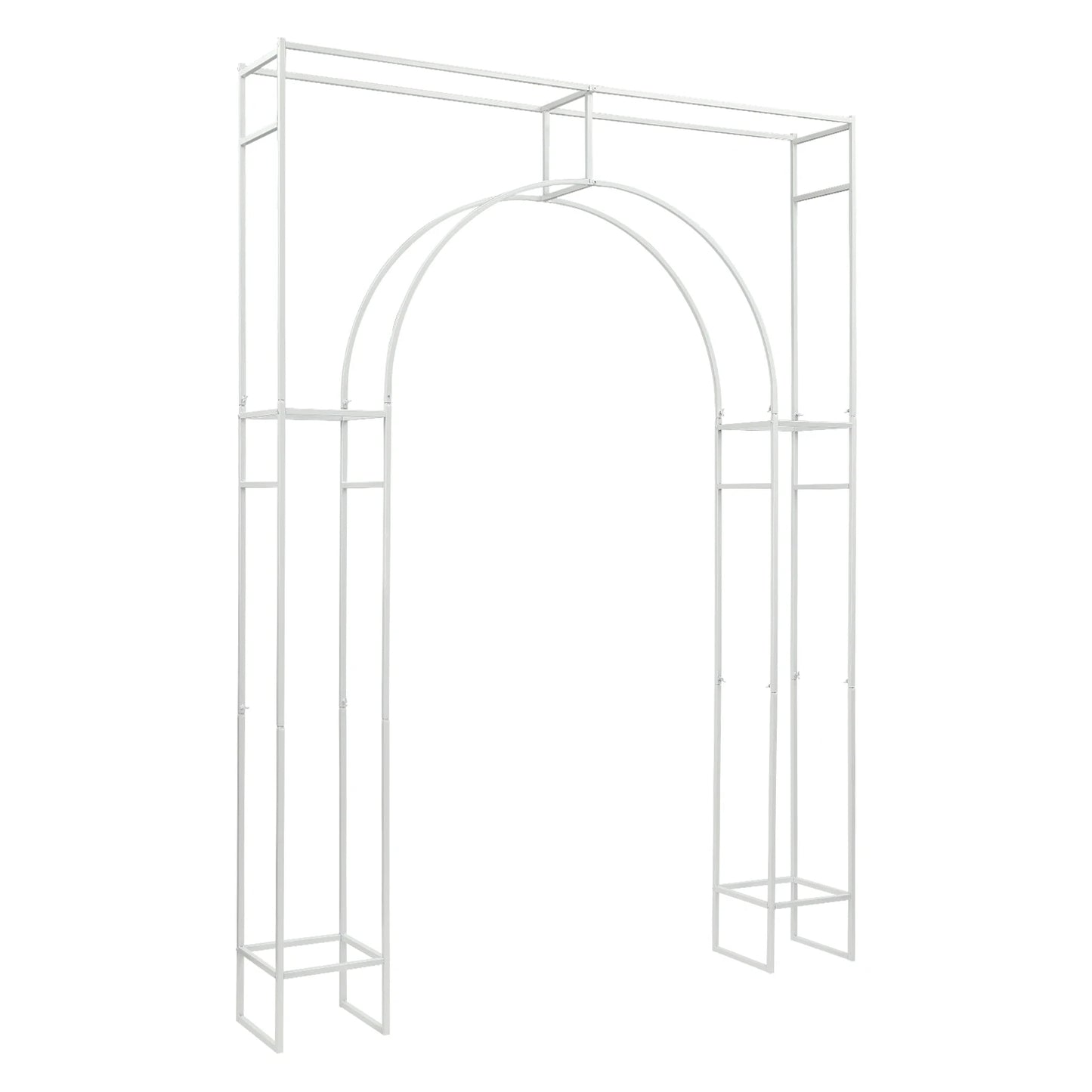 Arche de Mariage Dorée Premium 180x250 cm – Structure Métal Élégante pour Décoration Événement & Photobooth