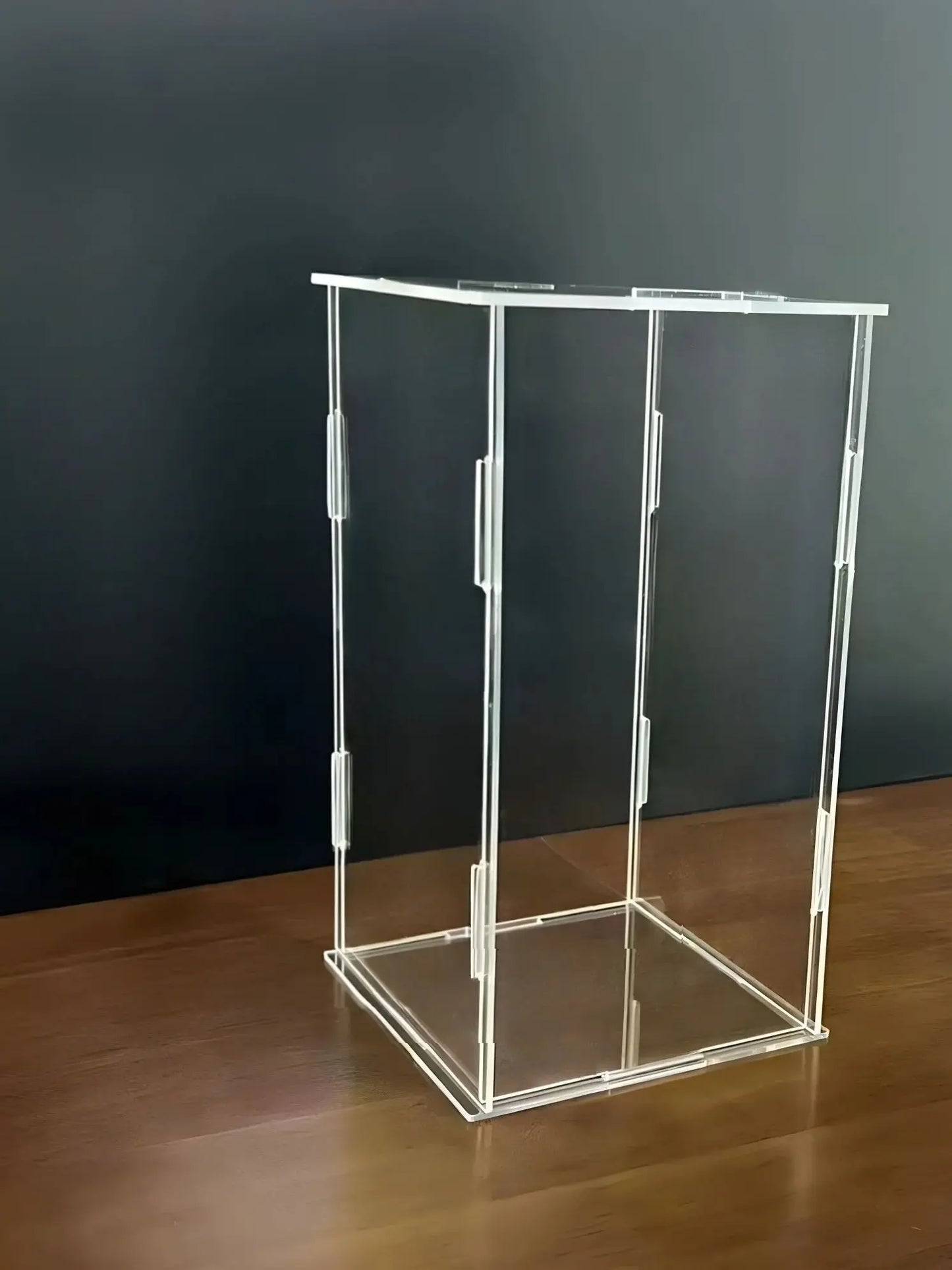 Boîte Transparente Acrylique Luxe – Présentoir Décoration & Coffret Cadeau Élégant (Effet Vitrine Premium)