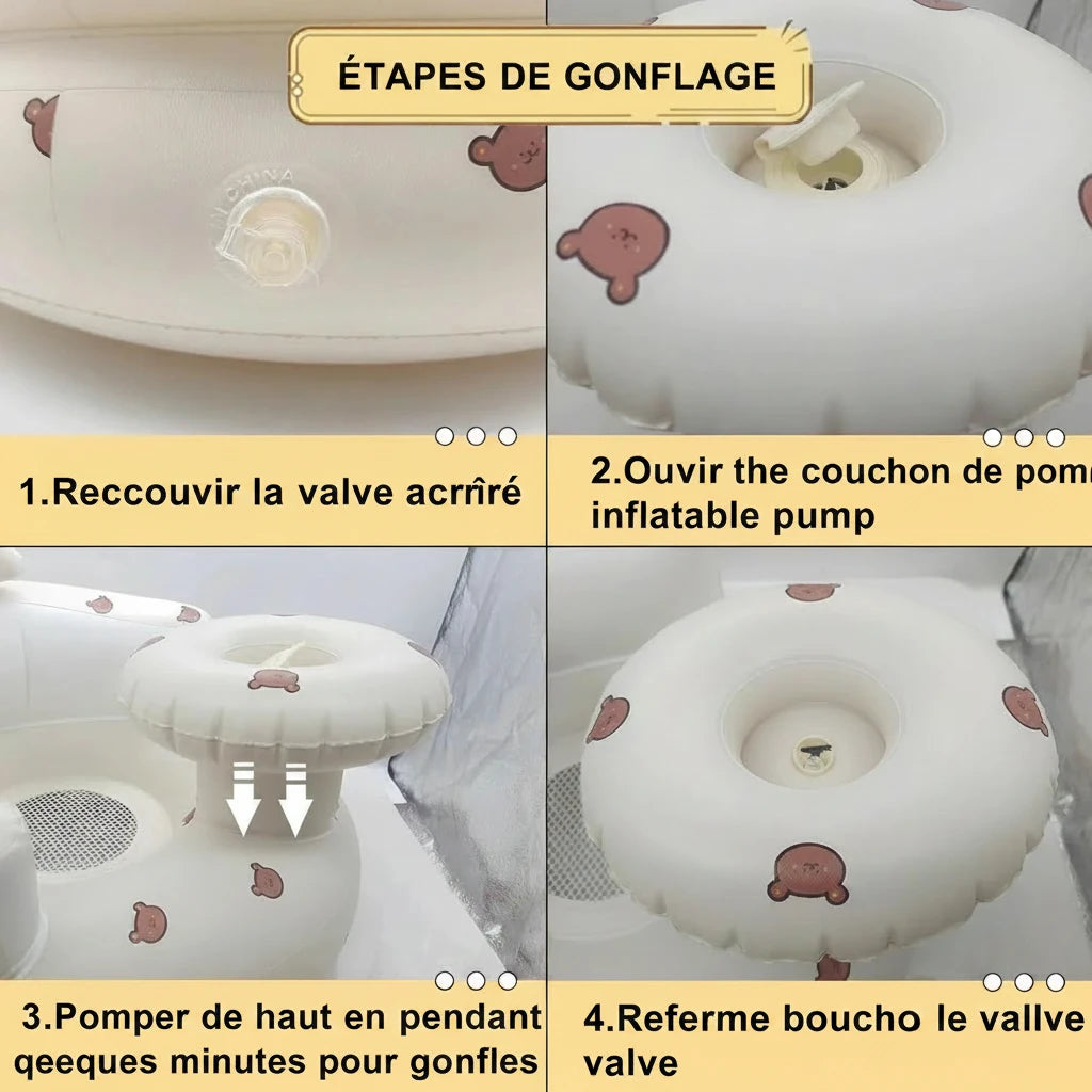 Fauteuil Gonflable Bébé Confort avec Plateau