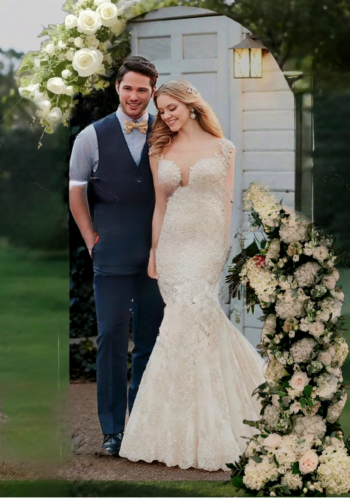 Toile personnalisée avec votre photo – Décoration élégante mariage et événements ✨
