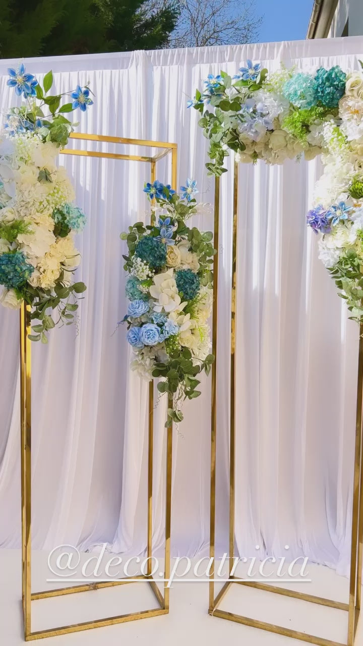 Décor Arche Florale Élégance – Backdrop Mariage & Événements Premium