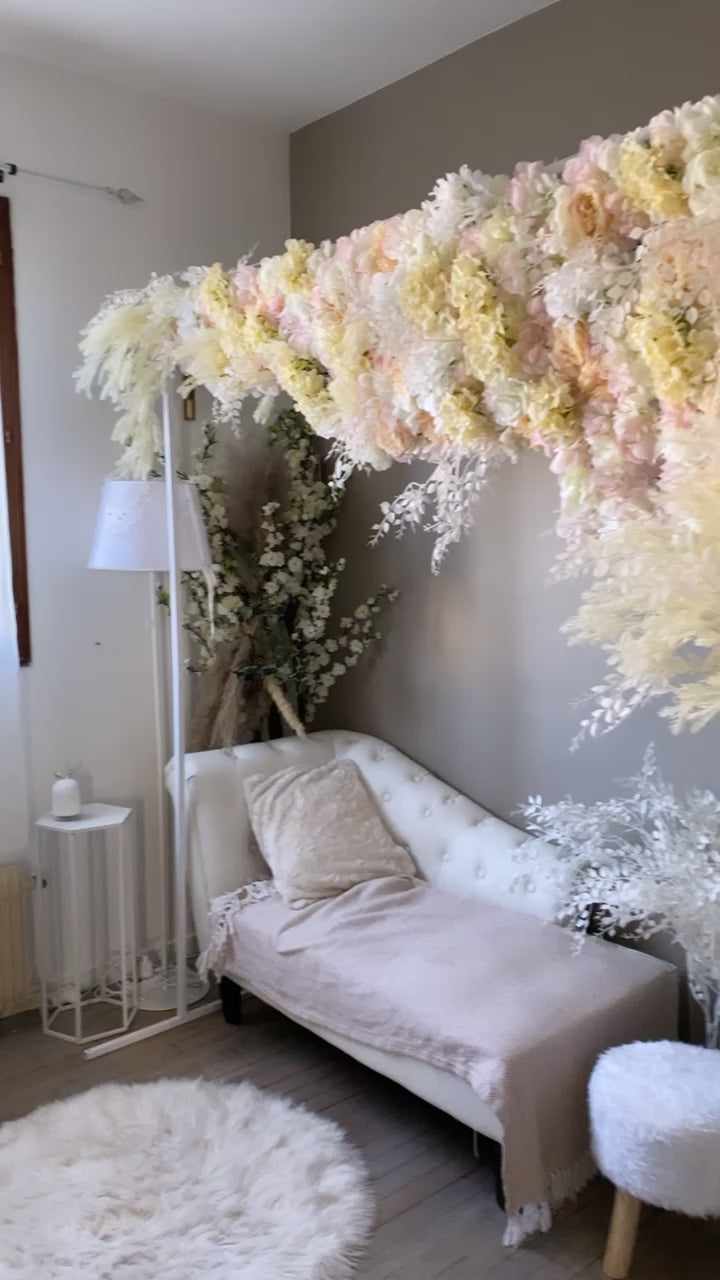 Décor Arche Florale Élégance – Backdrop Mariage & Événements Premium